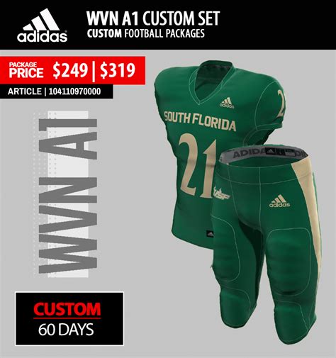 custom adidas football uniform builder